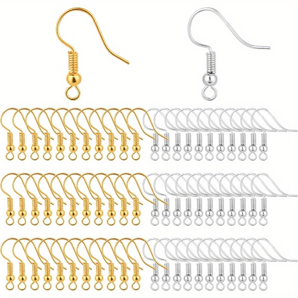 Coil Building Kit - 200 Pezzi Ganci per Orecchini, Ganci