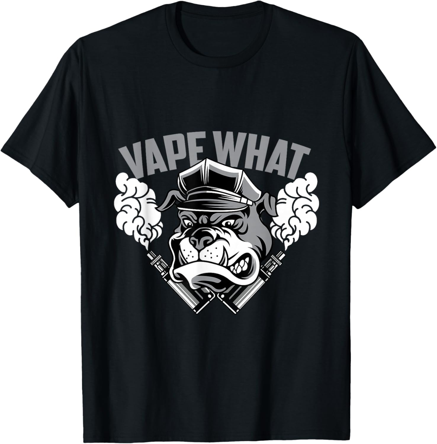 Vape What Bulldog T-shirt giro - Vaping Shop recensione e prezzo